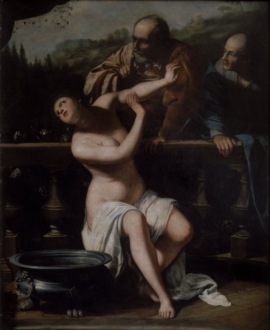 Susanna és a vének alkotó: Artemisia Gentileschi