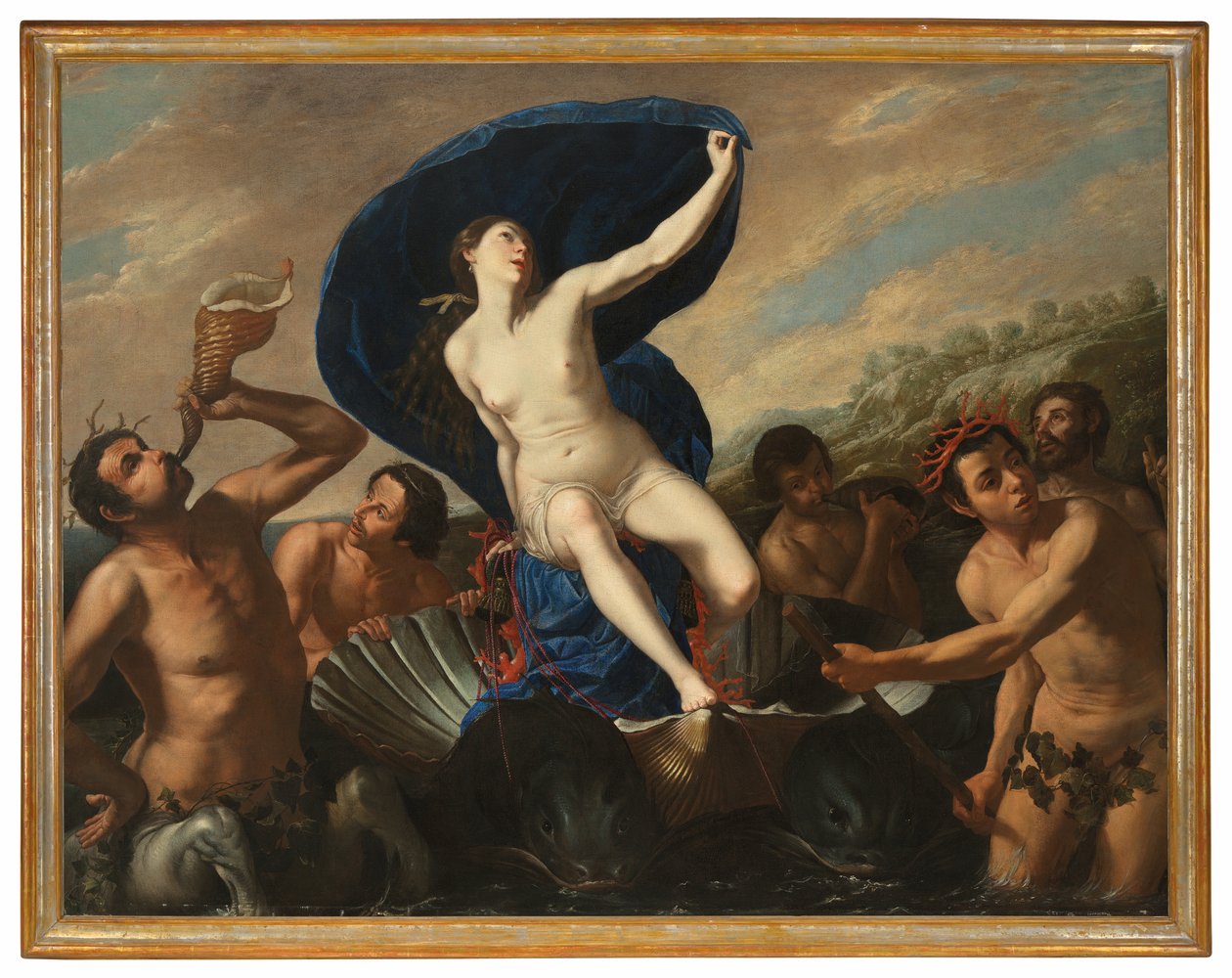 Galatea diadala (olaj, vászon) alkotó: Artemisia and associate Gentileschi