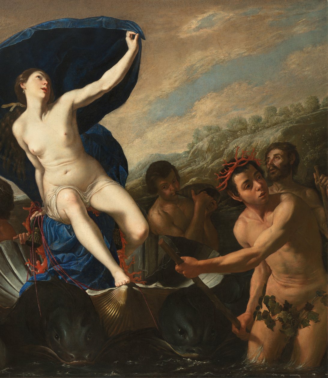 Galatea diadala (olaj, vászon) alkotó: Artemisia and associate Gentileschi