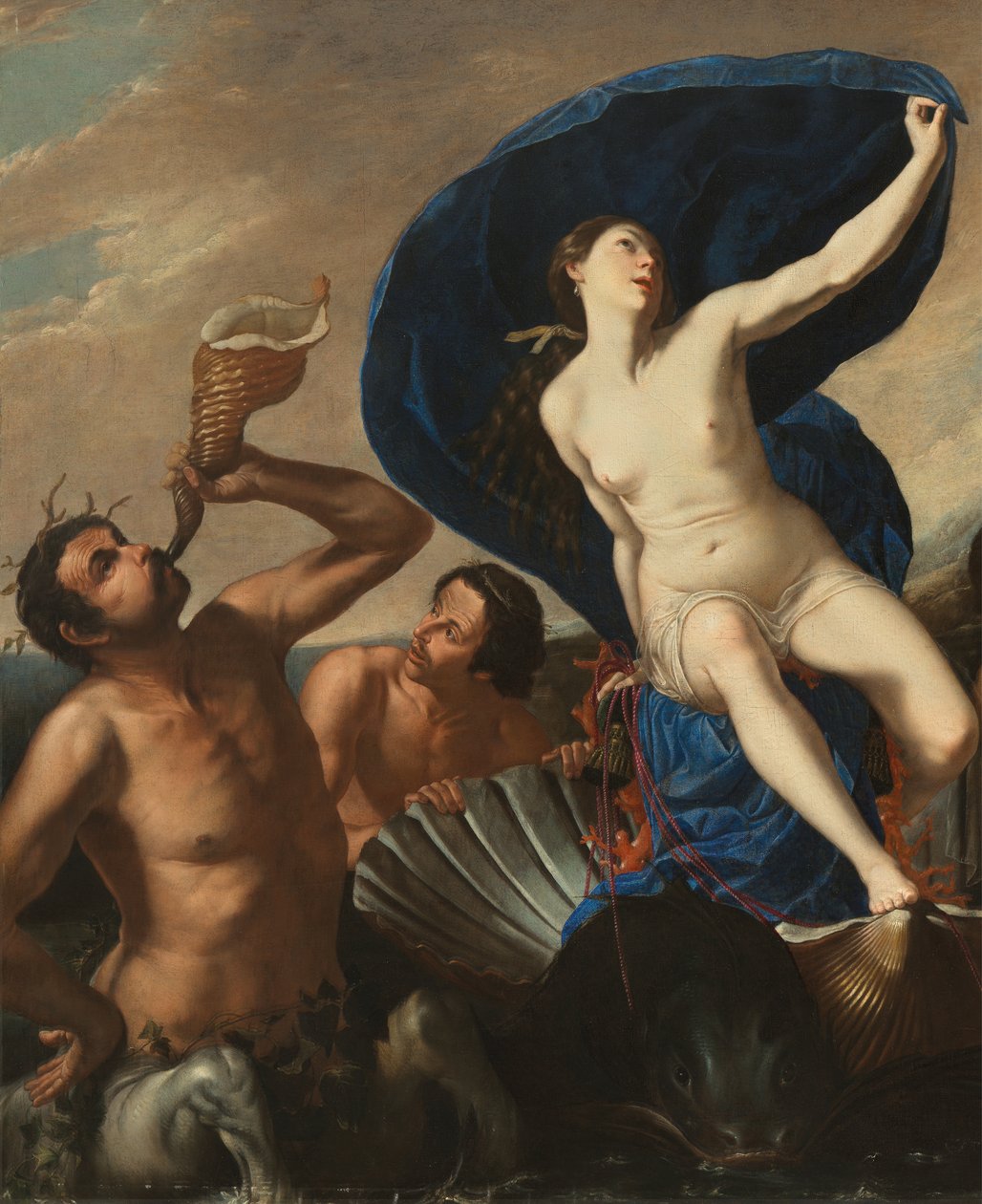 Galatea diadala (olaj, vászon) alkotó: Artemisia and associate Gentileschi
