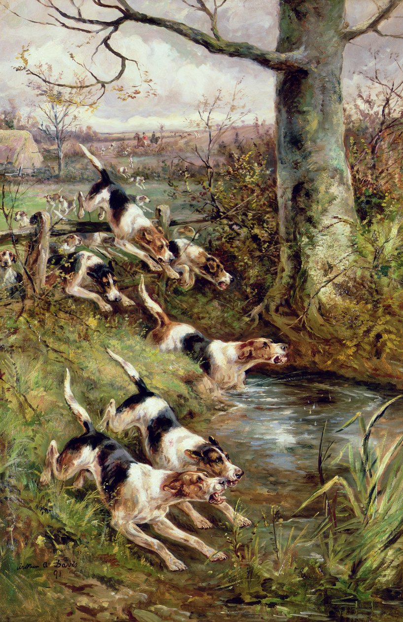 Teljes kiáltás, 1891 alkotó: Arthur Alfred Davis