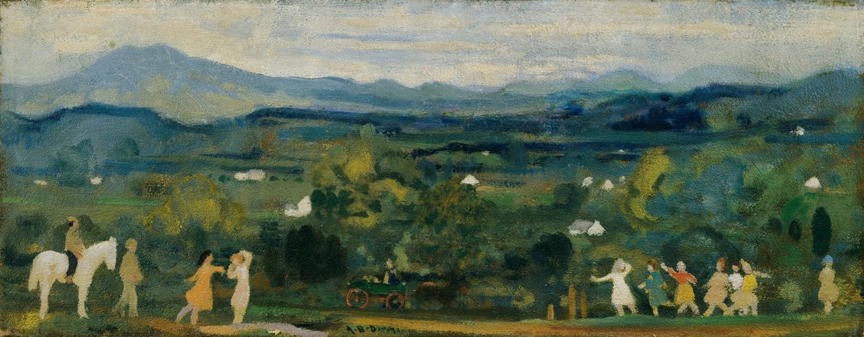 A zöld születése alkotó: Arthur Bowen Davies