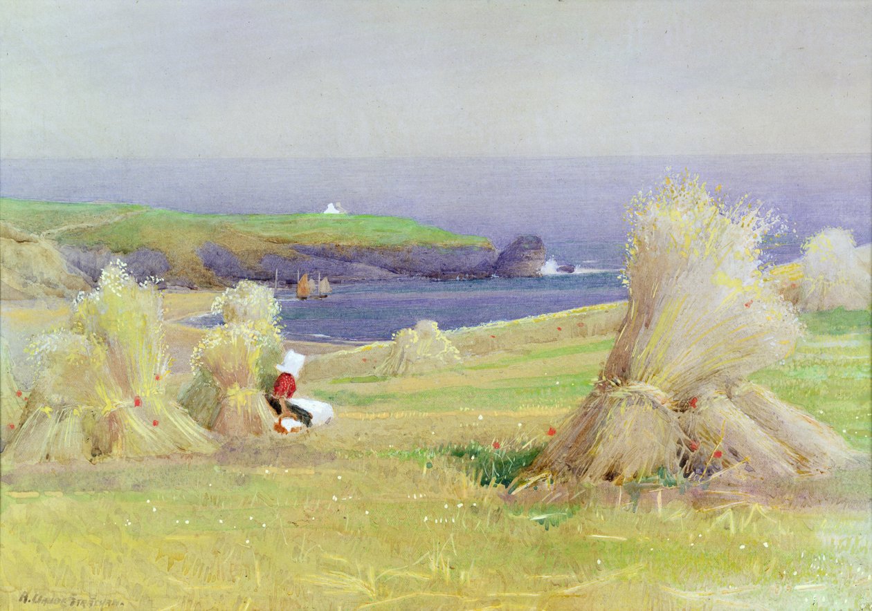 A kukoricatőzsdék által alkotó: Arthur Claude Strachan