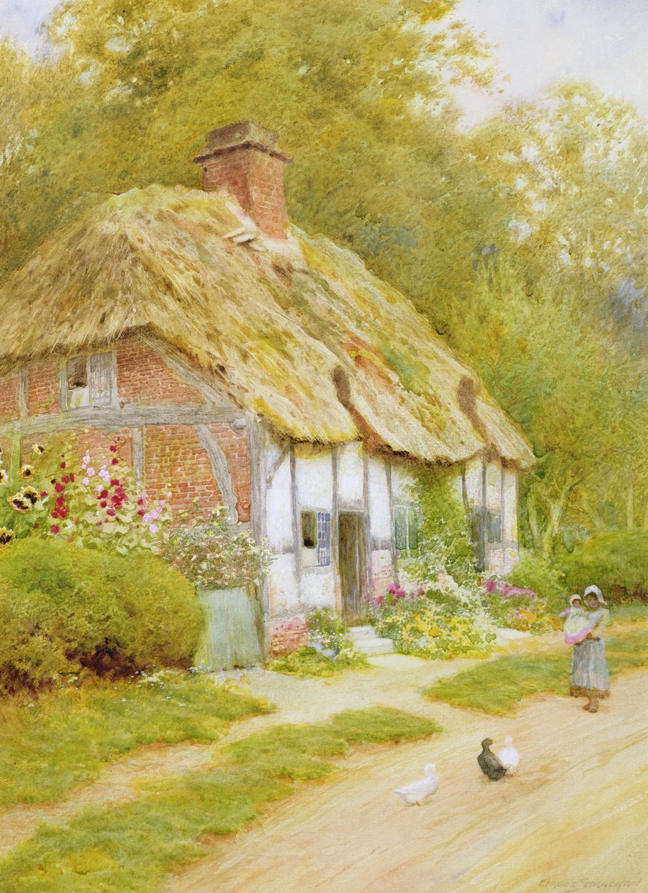 Nézni a kacsákat alkotó: Arthur Claude Strachan