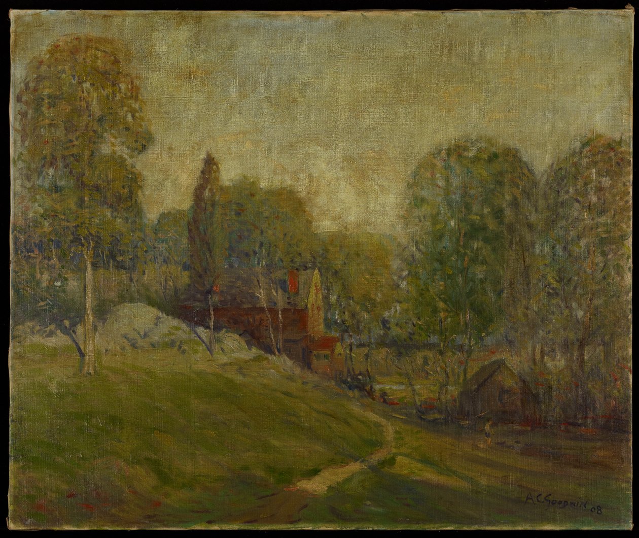 Táj, 1908 alkotó: Arthur Clifton Goodwin