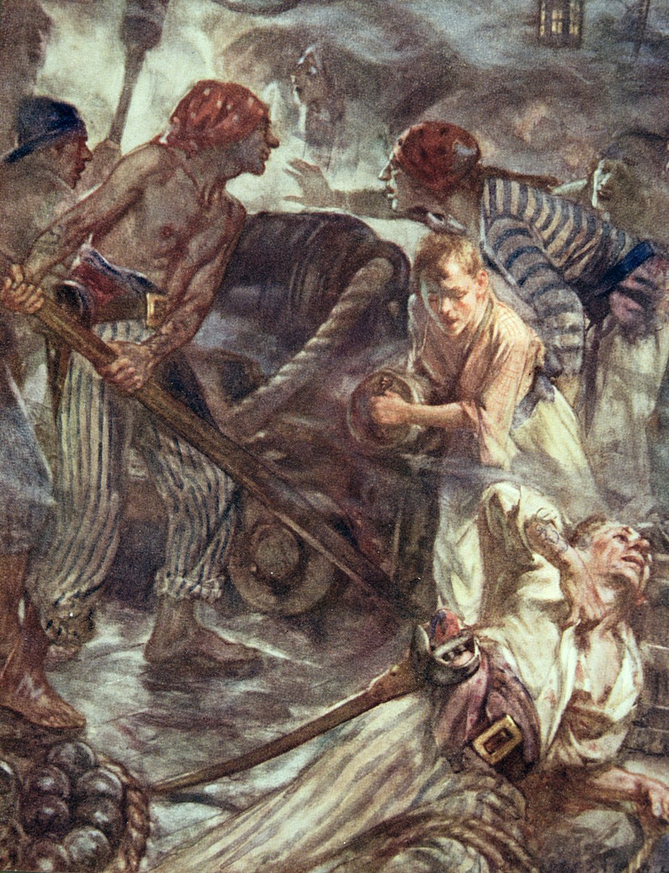 The Fighting Temeraire, illusztráció Henry Newbolt (1862-1938) „Drake