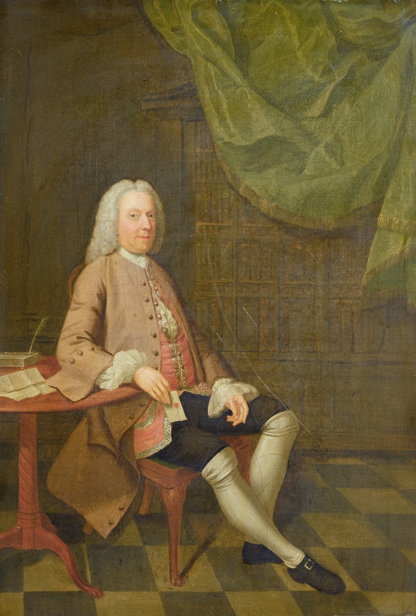 John Orlebar portréja, 1740 körül alkotó: Arthur Devis