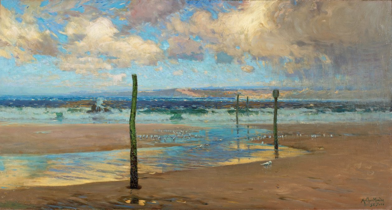 Szél sodorta part, 1903 alkotó: Arthur Meade