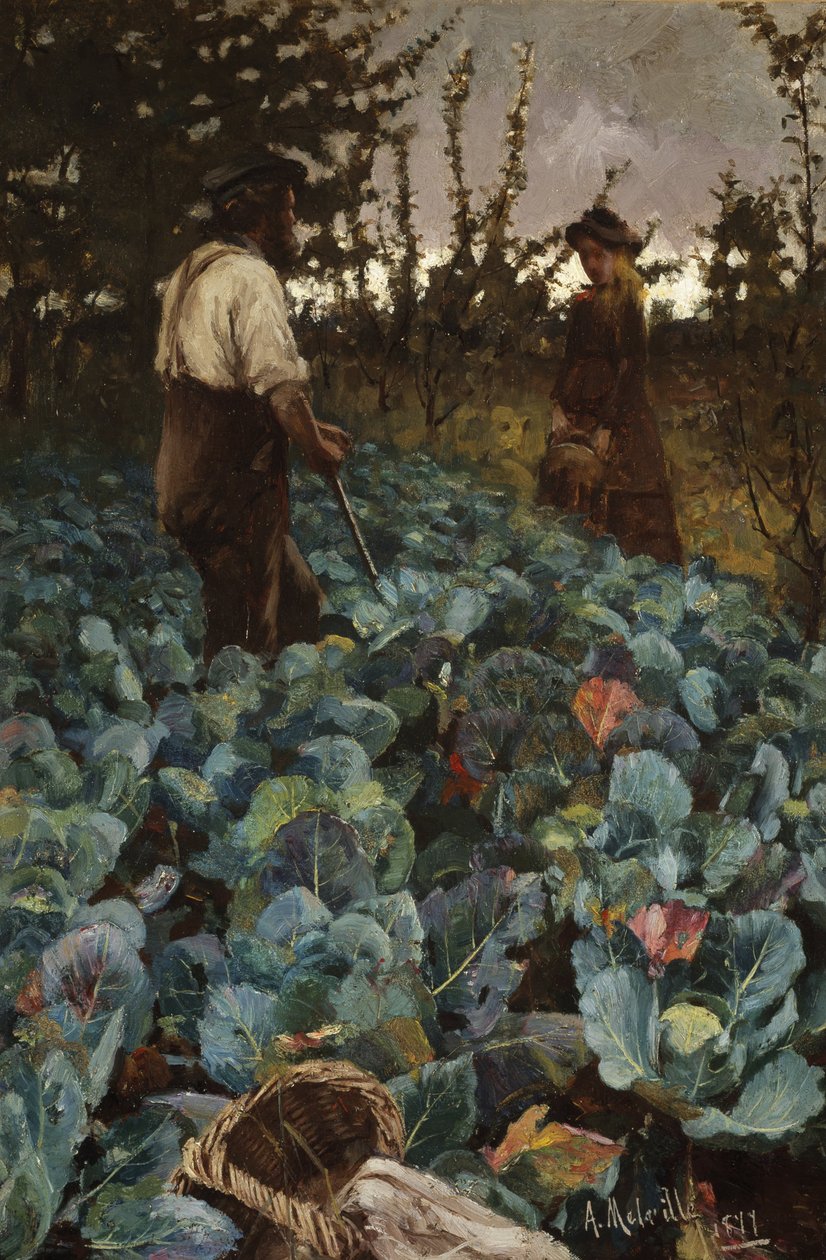 Egy káposztakert alkotó: Arthur Melville