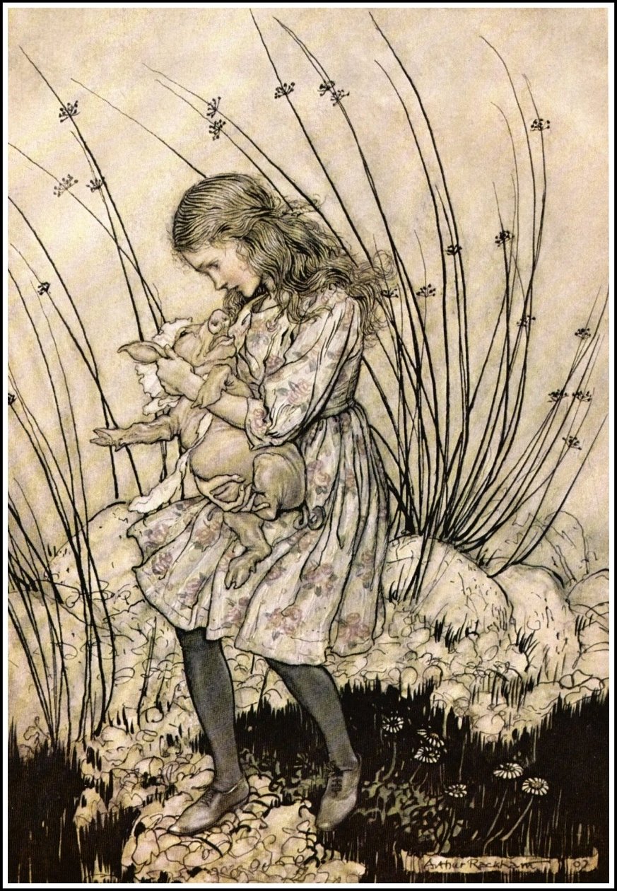 Alices Adventures in Wonderland - Ismét olyan hevesen morgott, hogy nézett riadtan az arcába alkotó: Arthur Rackham