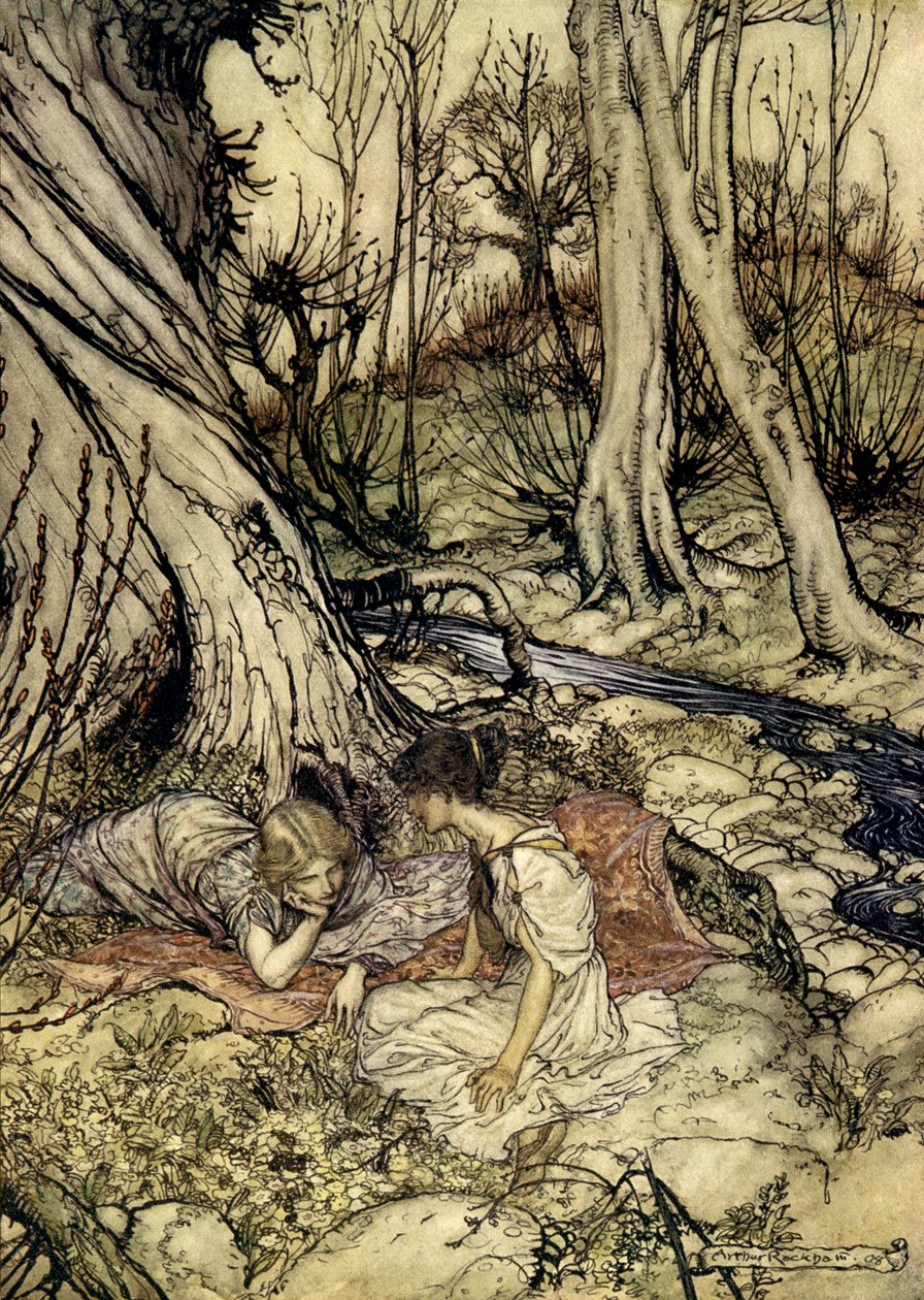 Szentivánéji álom alkotó: Arthur Rackham