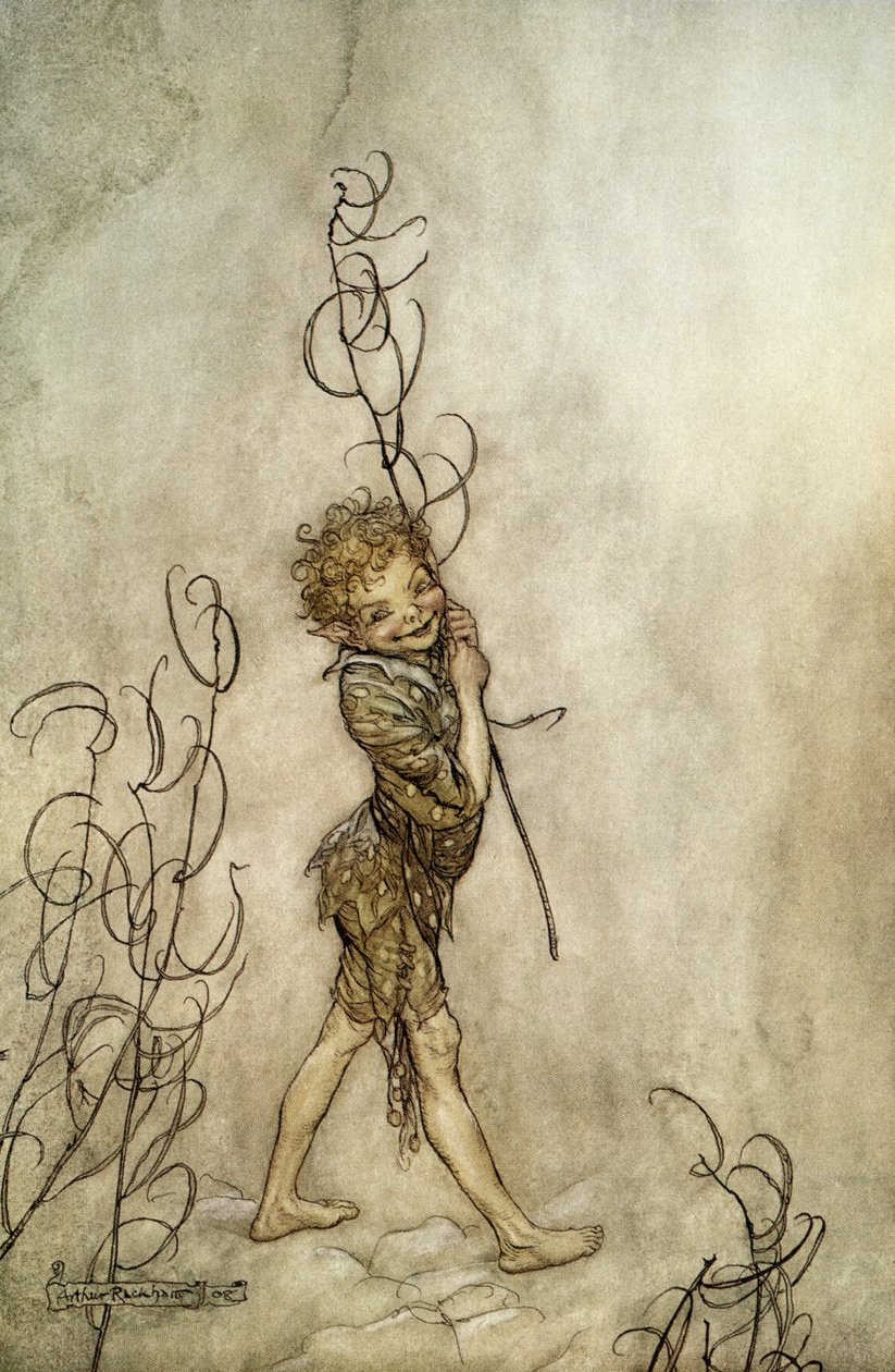 Szentivánéji álom alkotó: Arthur Rackham