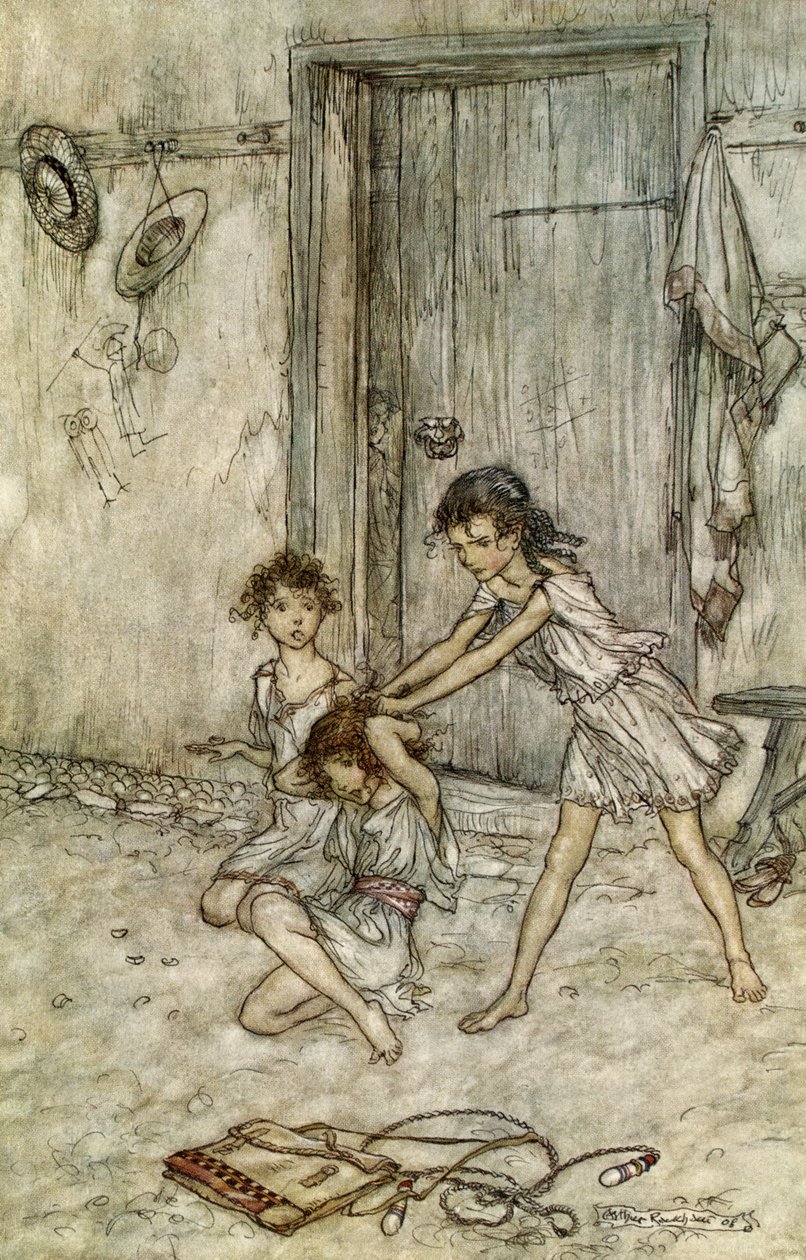 Szentivánéji álom alkotó: Arthur Rackham