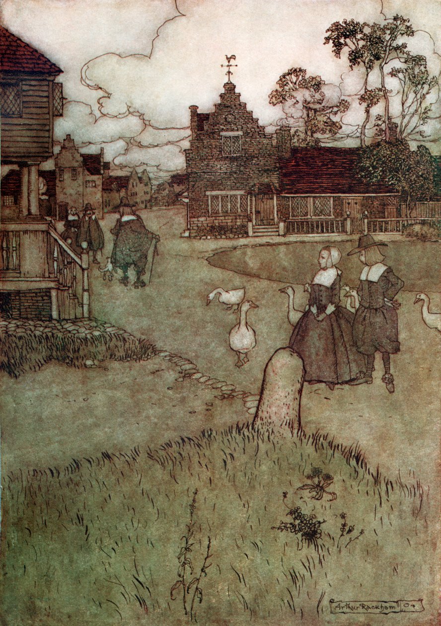 Washington Irving rövid alkotó: Arthur Rackham