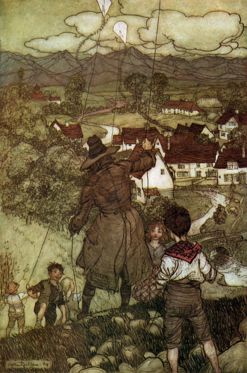 Washington Irving rövid alkotó: Arthur Rackham