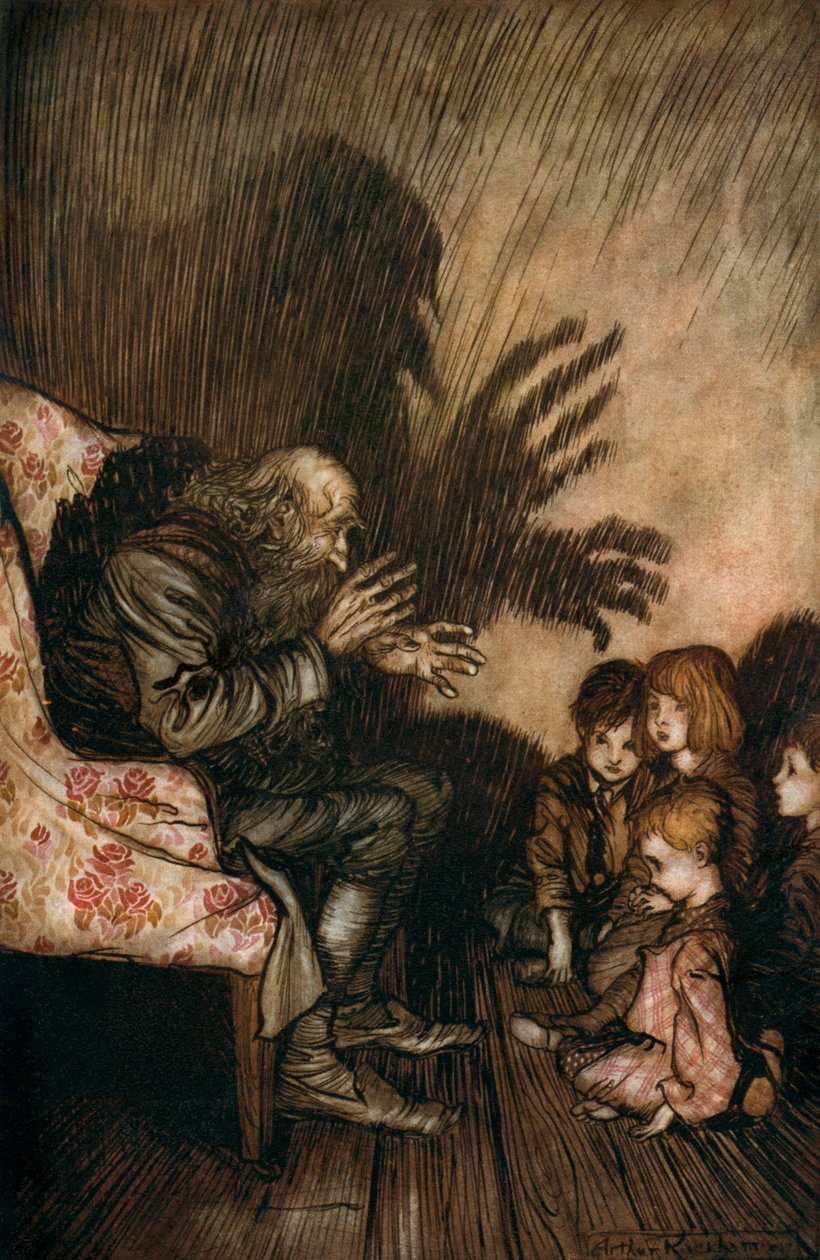 Washington Irving rövid alkotó: Arthur Rackham