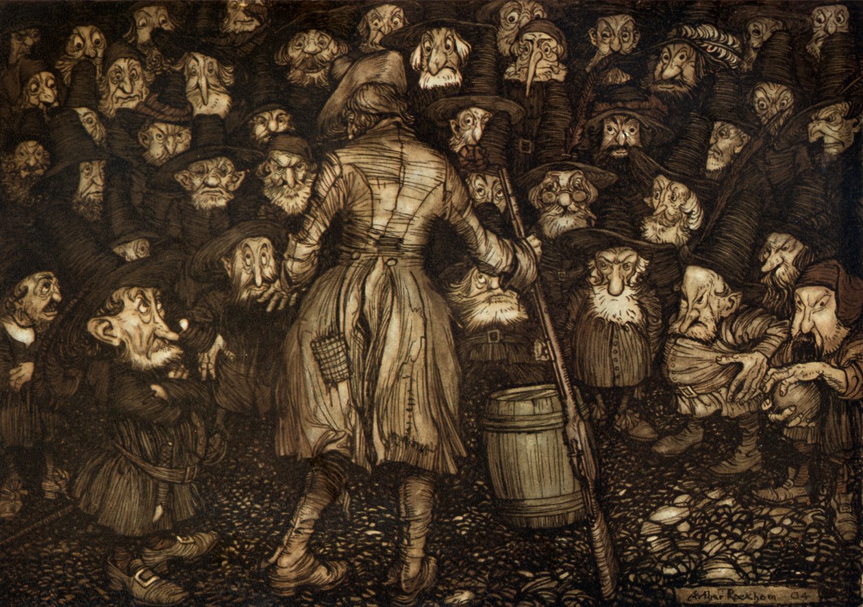 Washington Irving rövid alkotó: Arthur Rackham