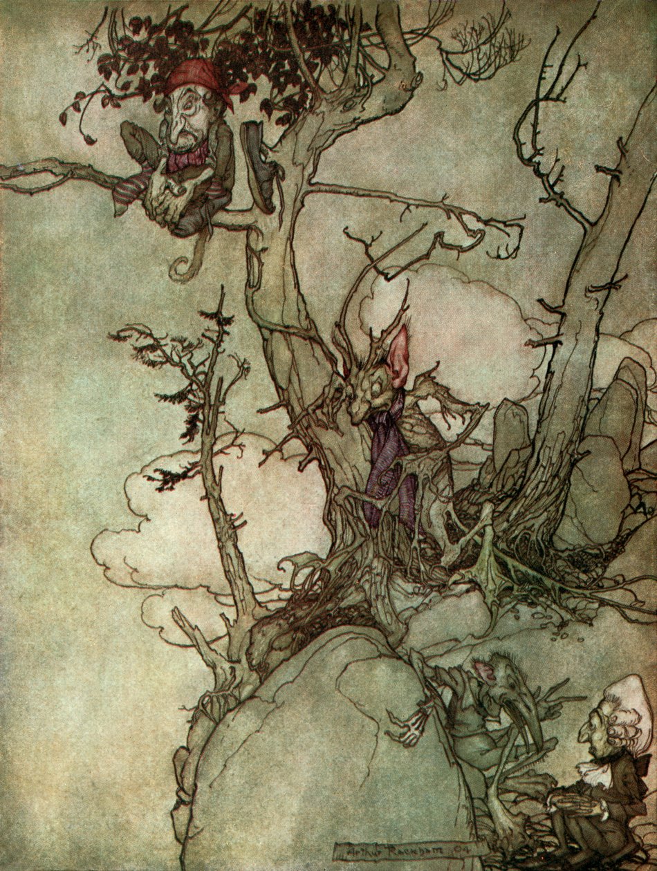 Washington Irving rövid alkotó: Arthur Rackham
