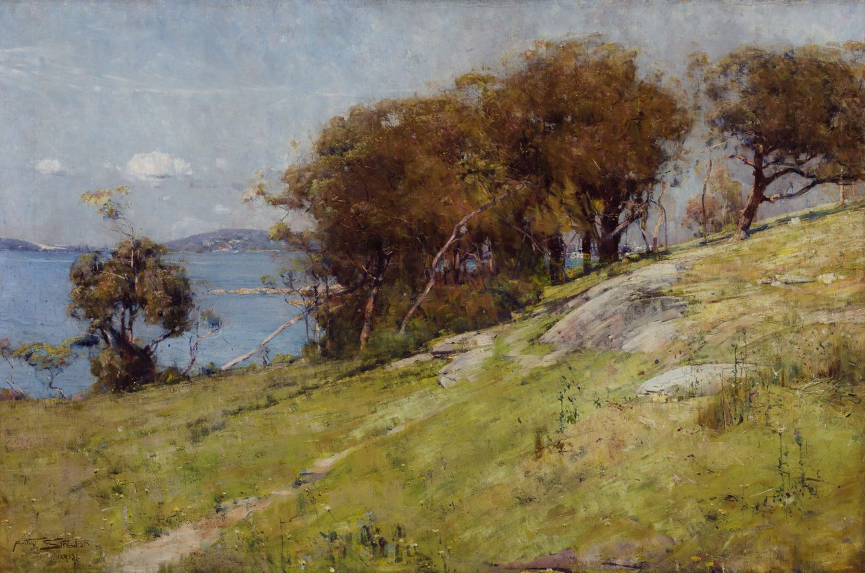 Cremorne lelkipásztor alkotó: Arthur Streeton