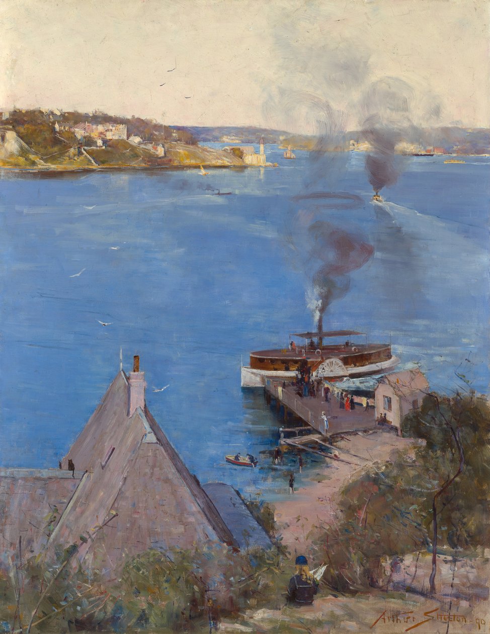 McMahons Pointból alkotó: Arthur Streeton