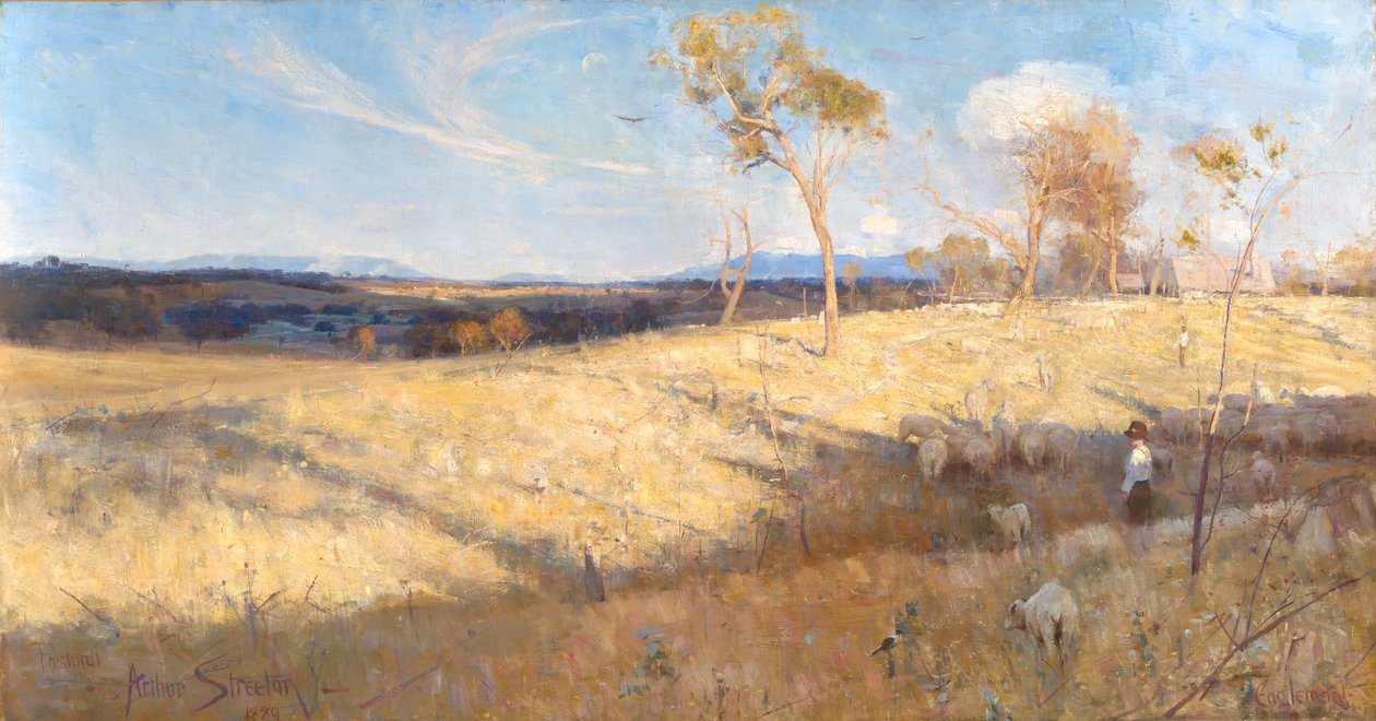 Arany nyár, Eaglemont alkotó: Arthur Streeton