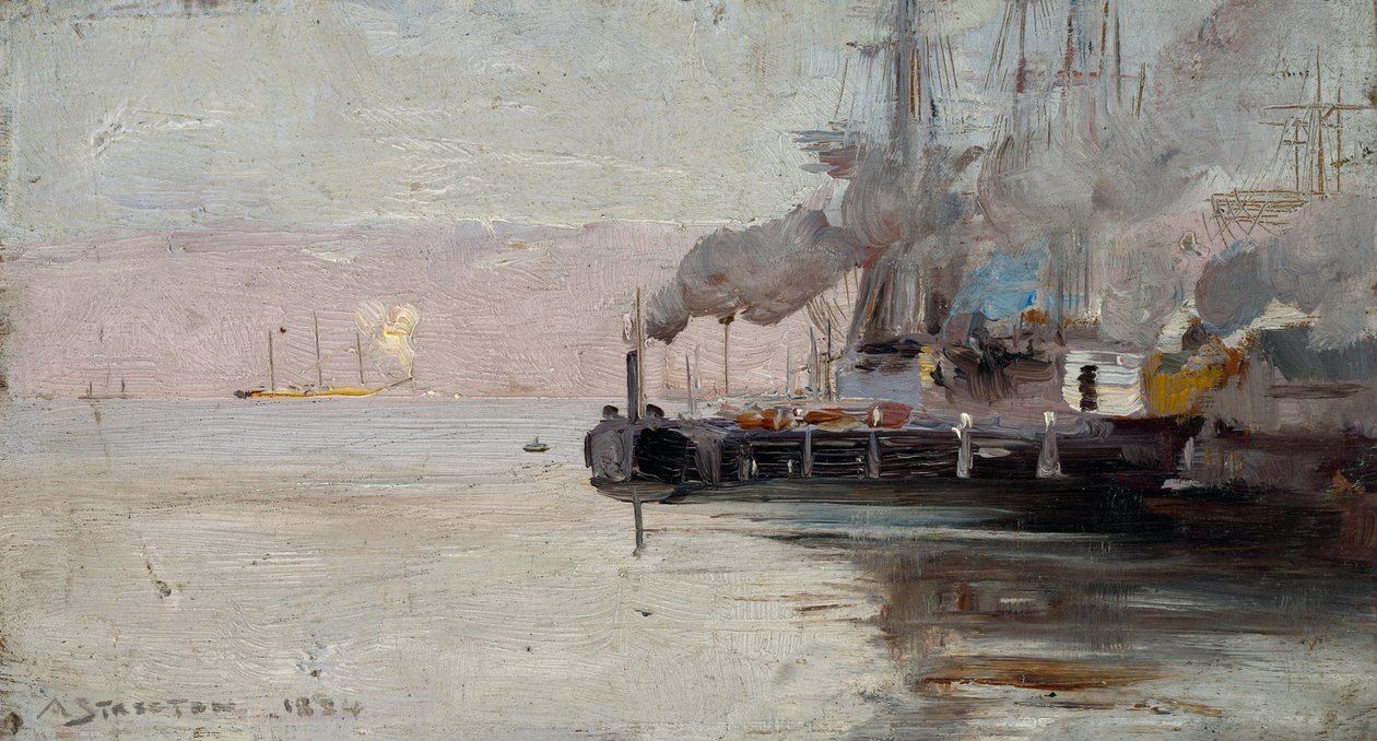 Sandridge alkotó: Arthur Streeton