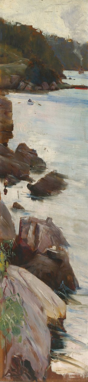 Sirius Cove alkotó: Arthur Streeton