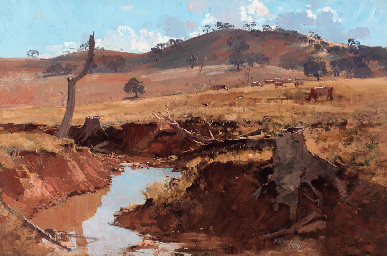 A patak alkotó: Arthur Streeton