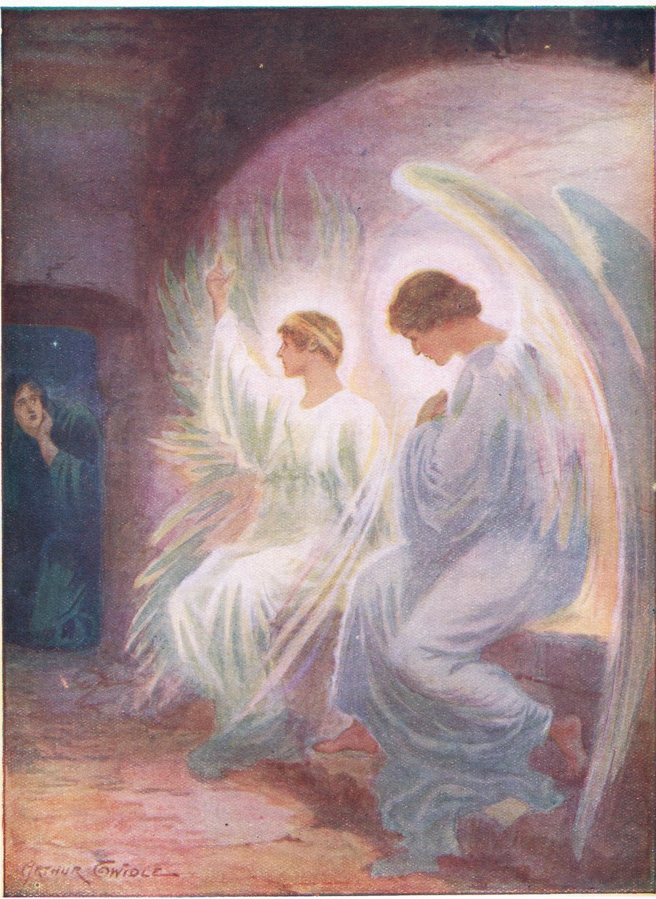 Mária a sírnál alkotó: Arthur Twidle