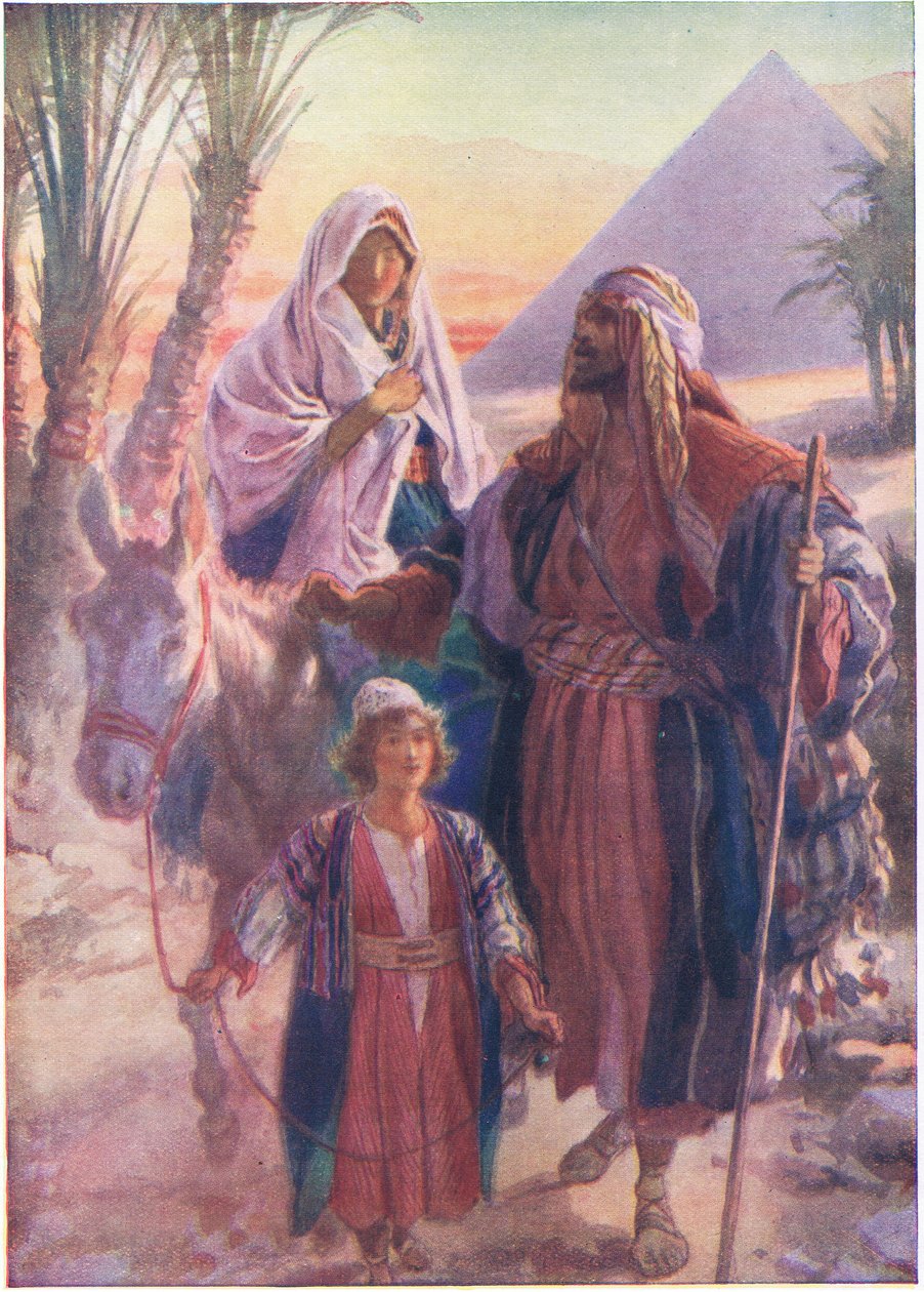 Visszatérés Egyiptomba alkotó: Arthur Twidle