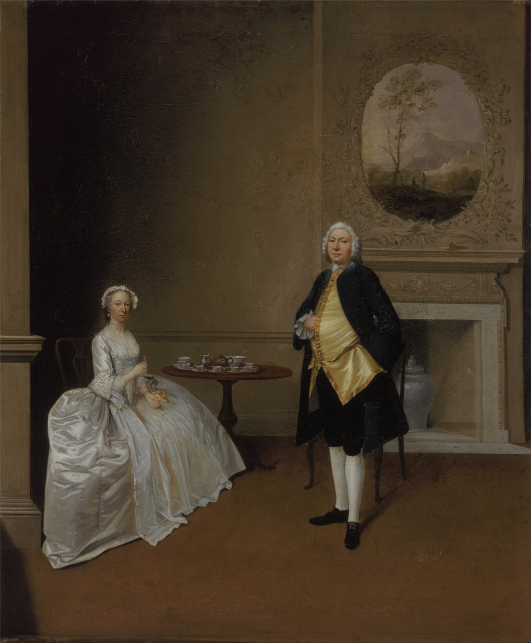 Mr. és Mrs. Hill alkotó: Arthur Devis
