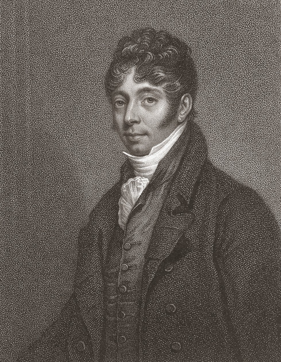 John Cunningham Saunders. Portré. (nyomtatás) alkotó: Arthur (after) Devis