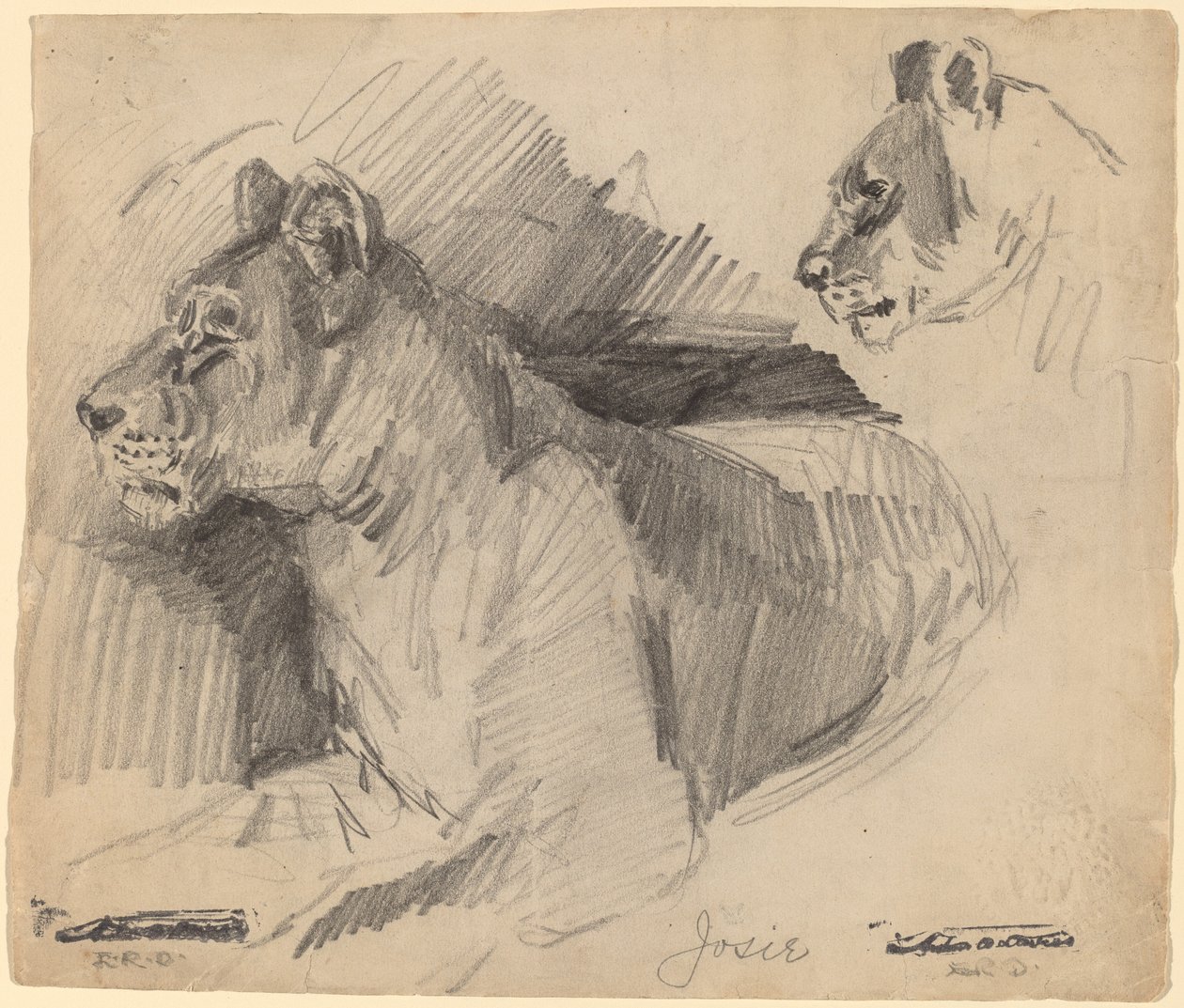 Josie alkotó: Arthur B. Davies