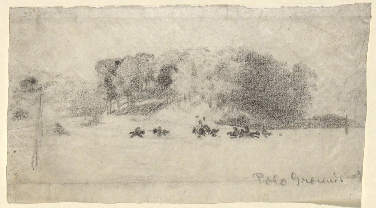 Polo Grounds alkotó: Arthur B. Davies