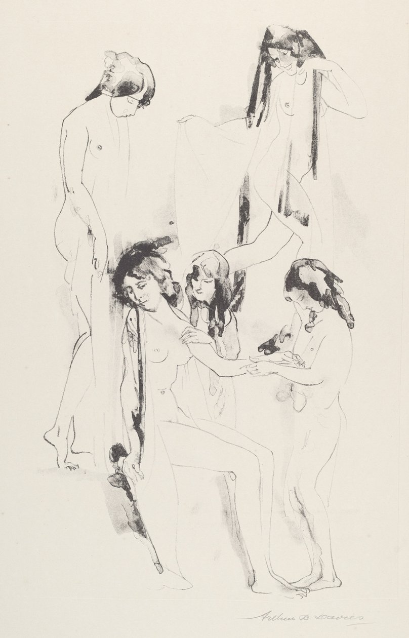 Árnyékolt dallamok keverése alkotó: Arthur B. Davies