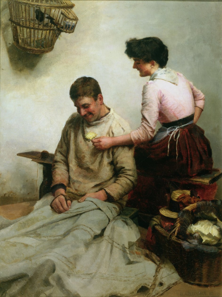 Házasság, 1887 (a párért lásd: 238986) alkotó: Arthur Bateman