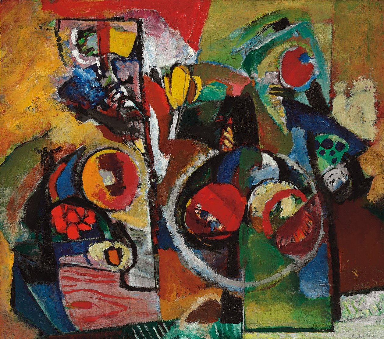 2. absztrakció, 1929-1935 (olaj, vászon) alkotó: Arthur Beecher Carles