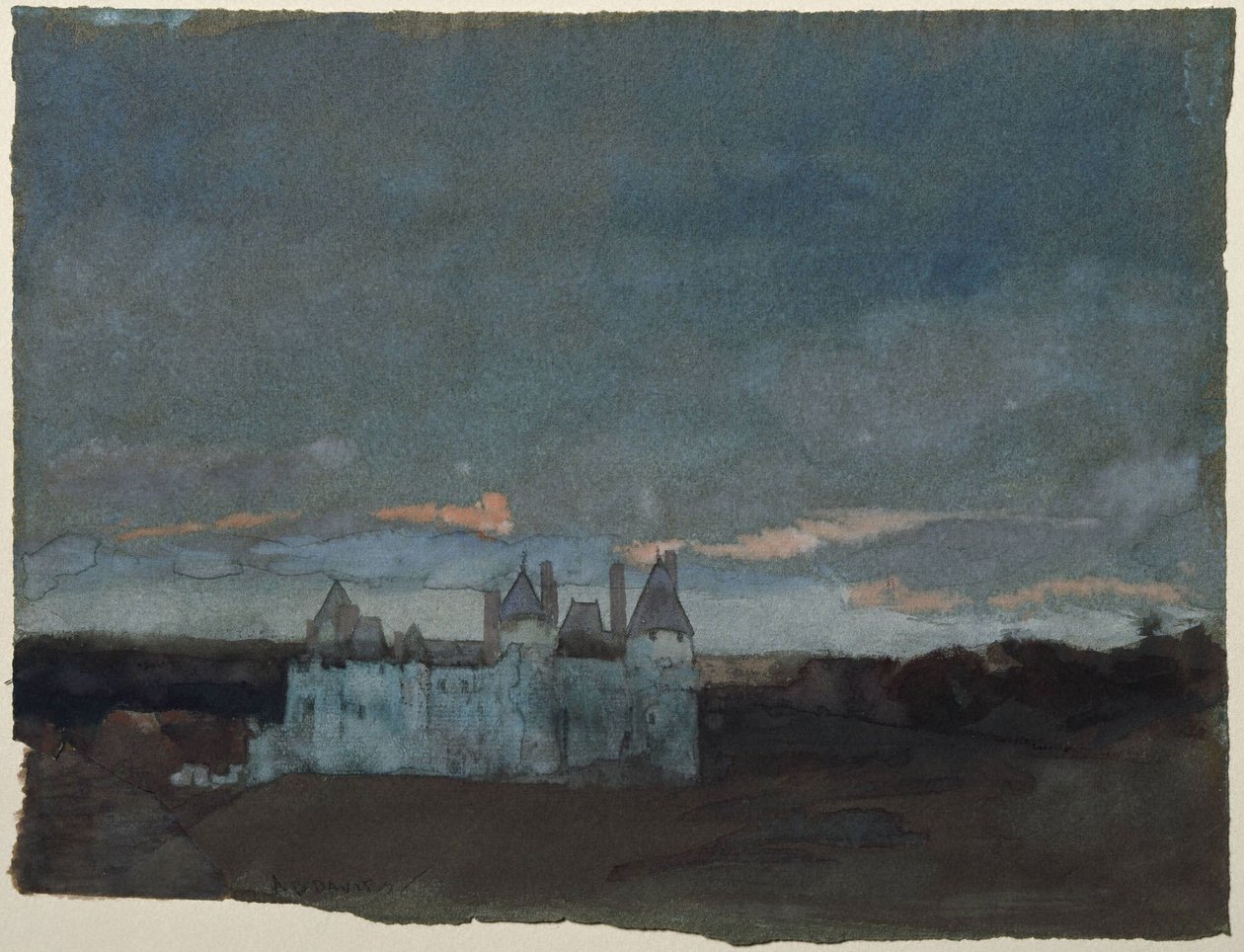 Langeais kastélya, Touraine alkotó: Arthur Bowen Davies