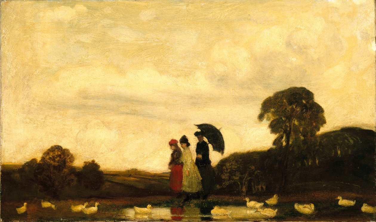 Minden szombaton, 1895-96 körül alkotó: Arthur Bowen Davies