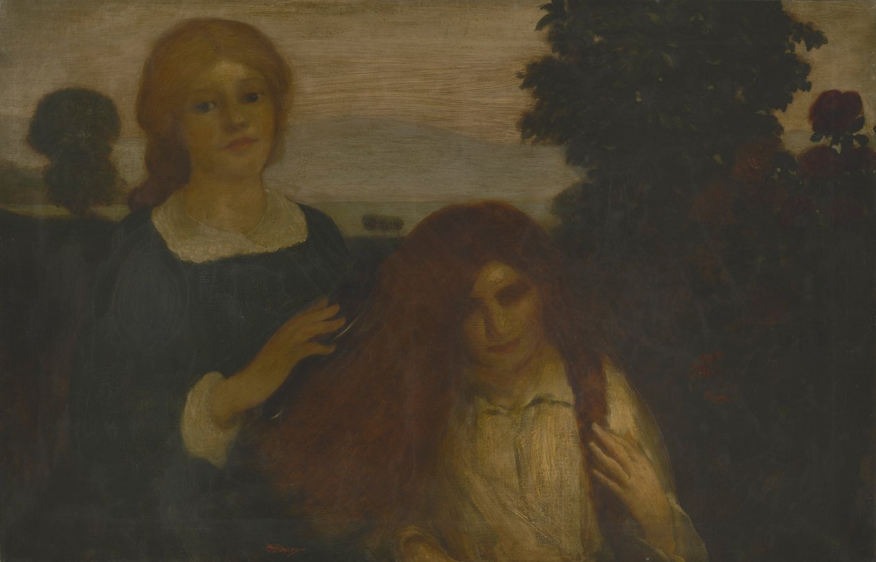 Rose to Rose, 1890-1900 körül alkotó: Arthur Bowen Davies