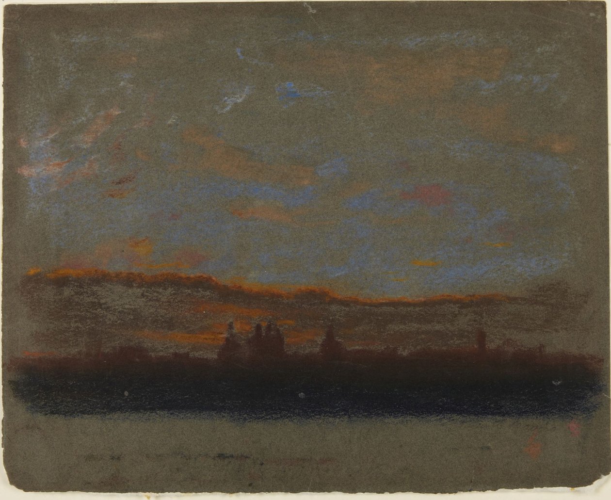 Naplemente alkotó: Arthur Bowen Davies
