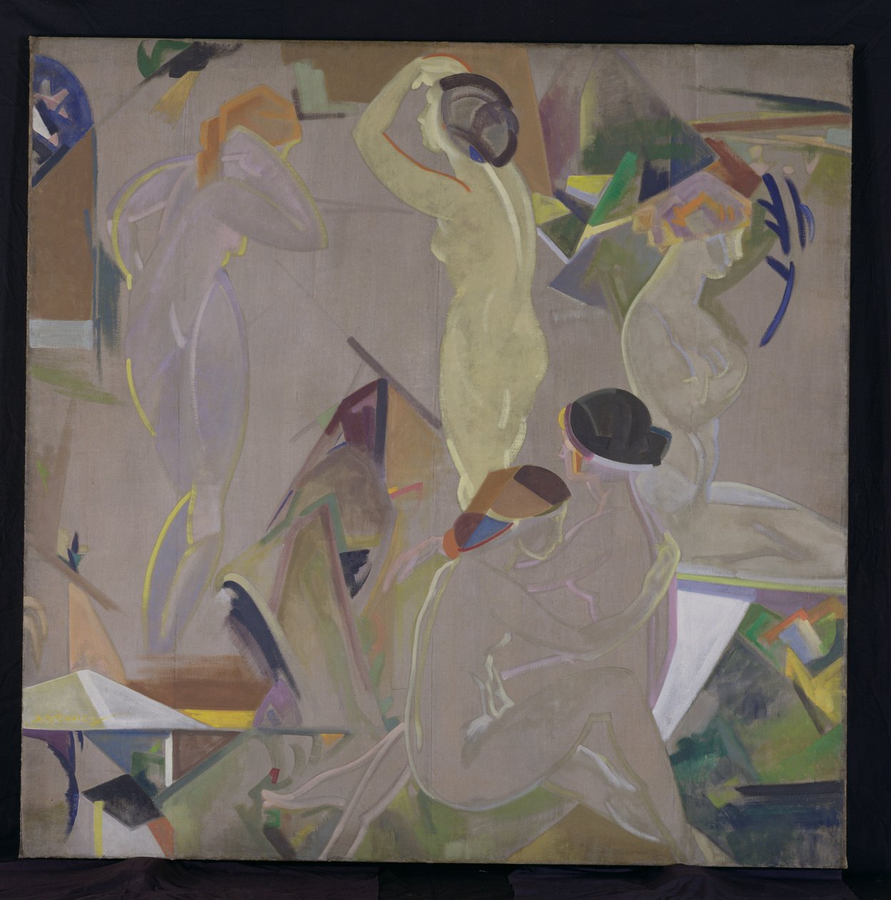 A hajnal, 1915 körül alkotó: Arthur Bowen Davies