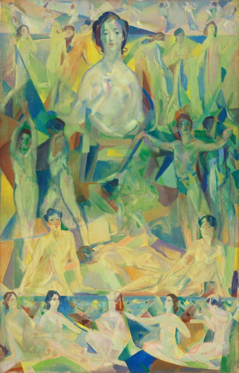 A Nagy Anya, 1914 körül (olaj, vászon) alkotó: Arthur Bowen Davies