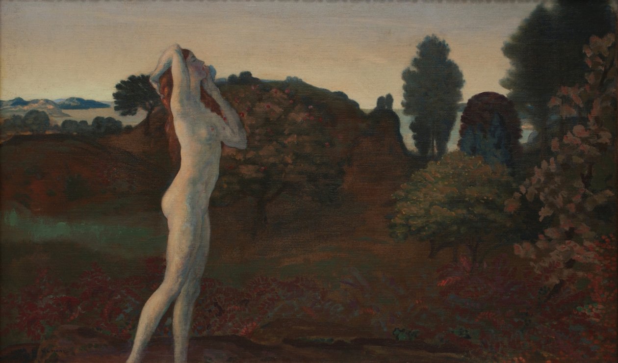 A völgy pereme alkotó: Arthur Bowen Davies