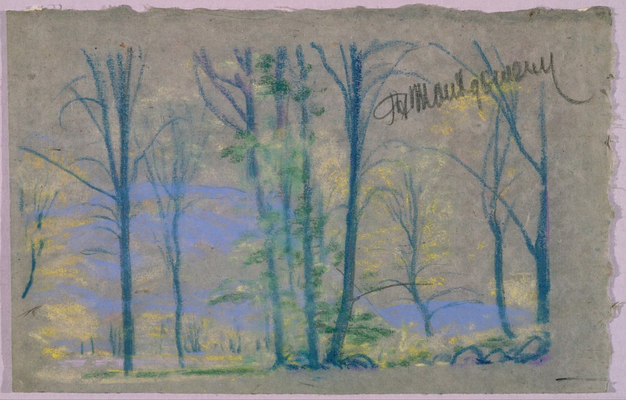táj fáival A.B. Davies könyv, kiadás -23, 50 alkotó: Arthur Bowen Davies