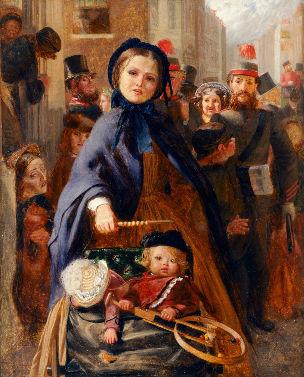London 1865-ben (olaj, vászon) alkotó: Arthur Boyd Houghton