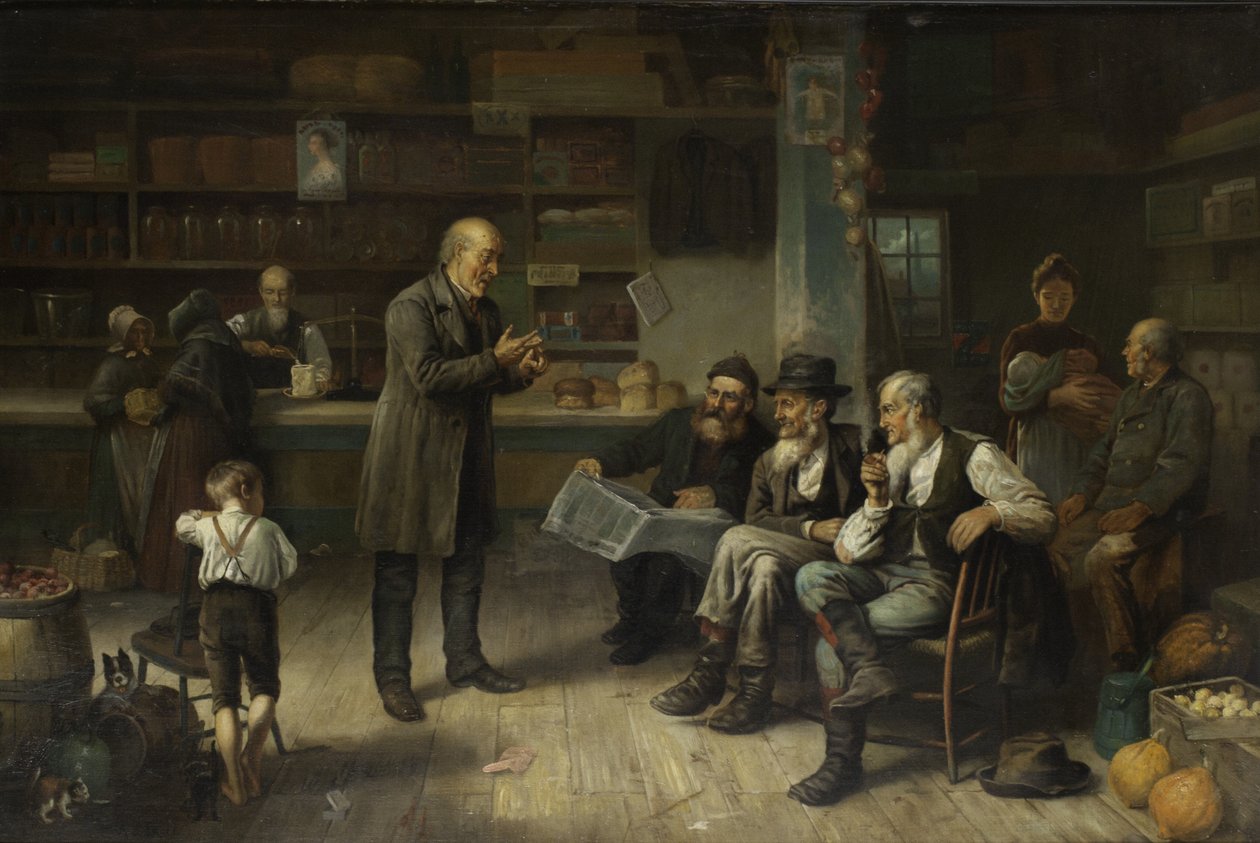 The American Country Store, 1880-1920 alkotó: Arthur Burdett Frost