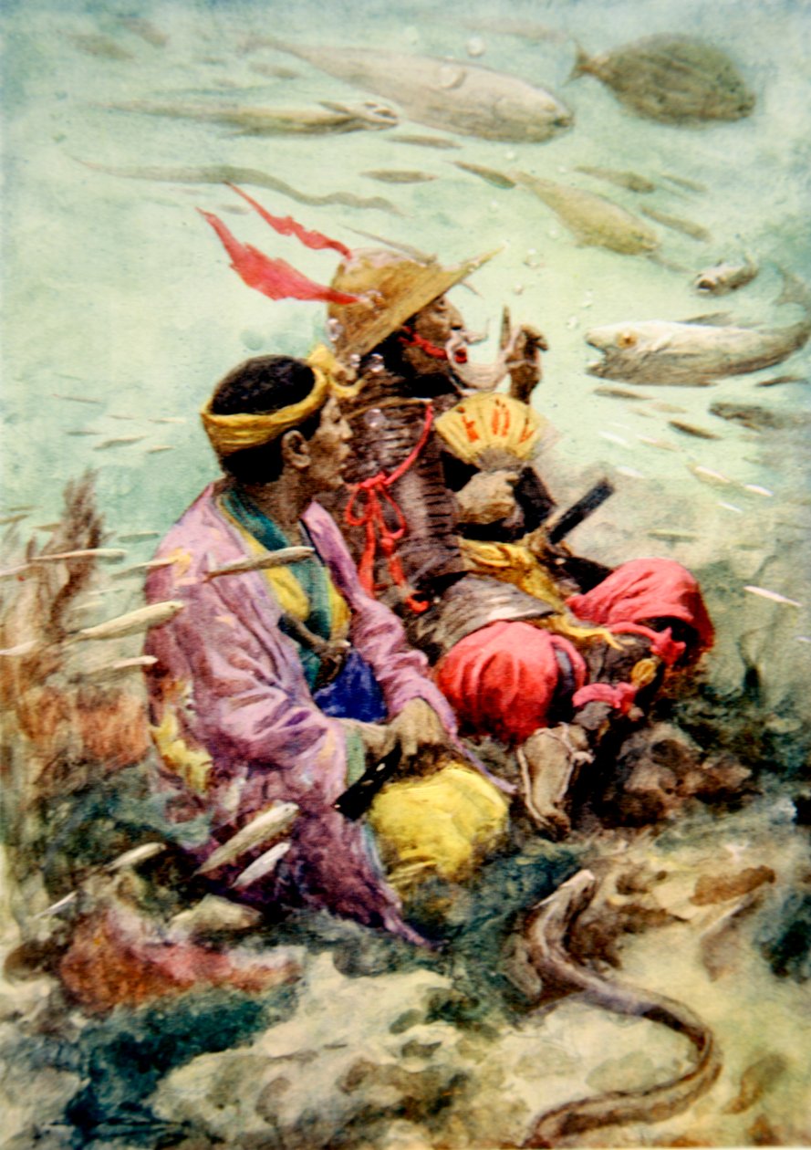 A régi Japán legendája (színes litó) alkotó: Arthur C. (after) Michael