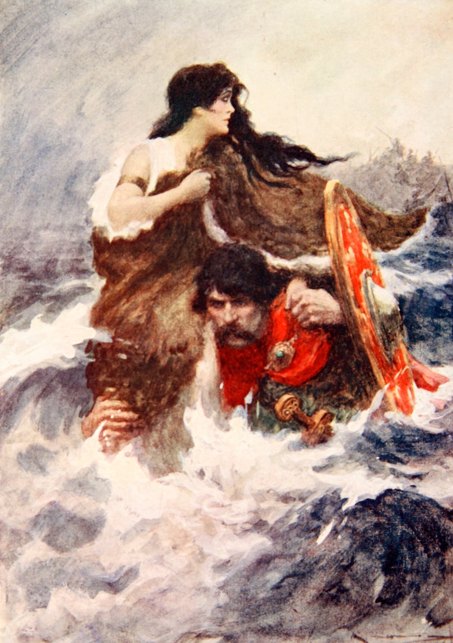 Deirdre története (színes litó) alkotó: Arthur C. (after) Michael