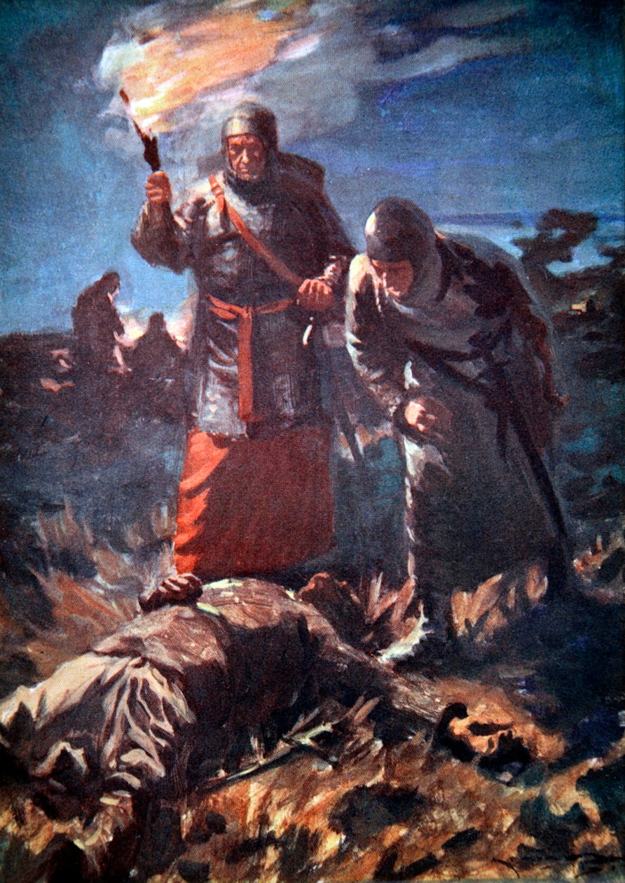 A legnanói csata következményei, Olaszország, 1176 1913. alkotó: Arthur C Michael